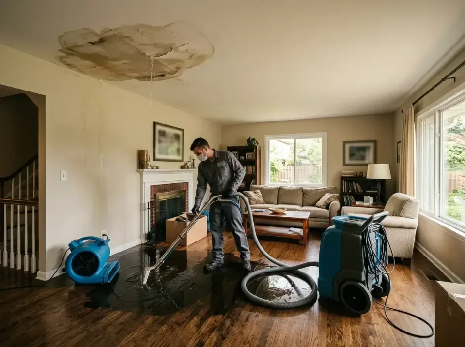 attic-pipe-burst-ceiling-drip-008 — frequently asked questions, Water Damage Restoration & Carpet Care in Saylorville, IA